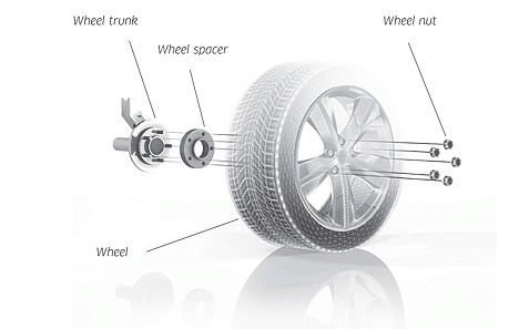 Pro Spacers Ford C-Max 12.10-.. 5x108 10mm Eibach Black